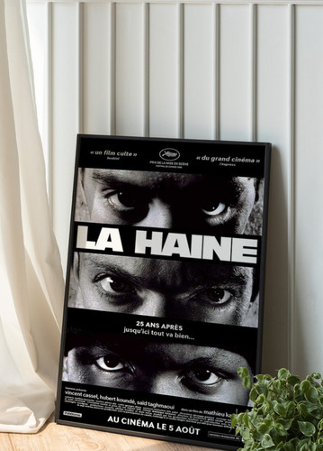Haine 1995 movie poster - la,