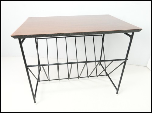 Vintage side table - table, magazine