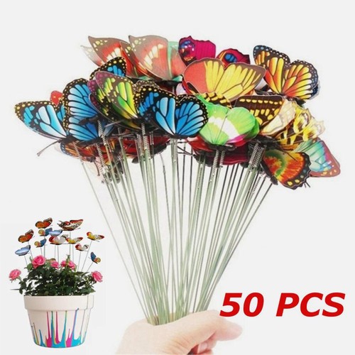 50x fairy garden butterflies - fairy,
