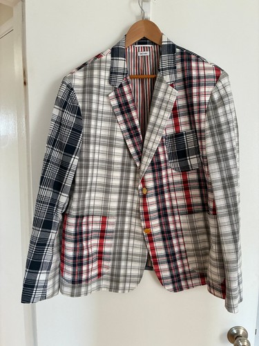 Thom browne cotton patchwork - thom,