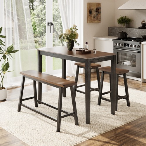 Solid wood dining - dining, table