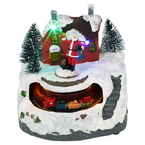 Animated christmas scene - christmas,