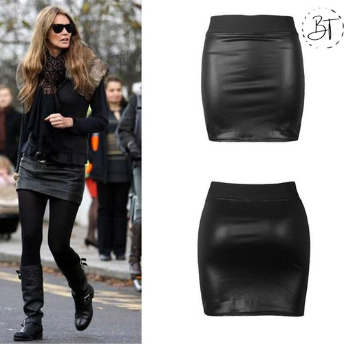 Women ladies black - ladies, pvc