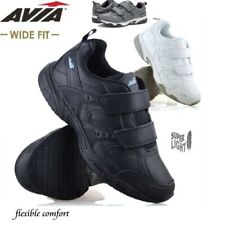 Mens Touch Close Wide Fit Casual Smart Walking Sports Work Jogging Trainer Shoes