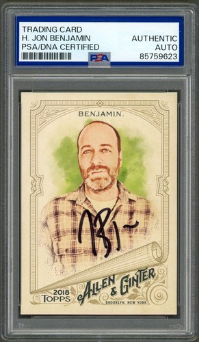 Jon benjamin signed - benjamin,