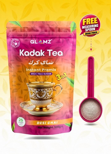 Glamz kadak tea desi chai - desi,