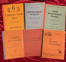 Vintage Ventriloquist Books