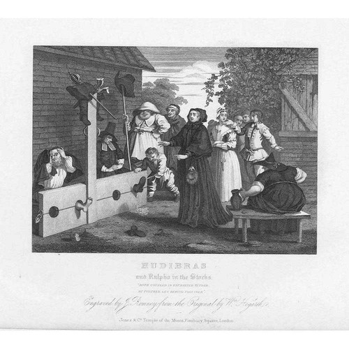 William hogarth hudibras and - william,