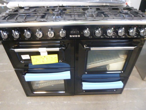 Smeg range cooker black - smeg,