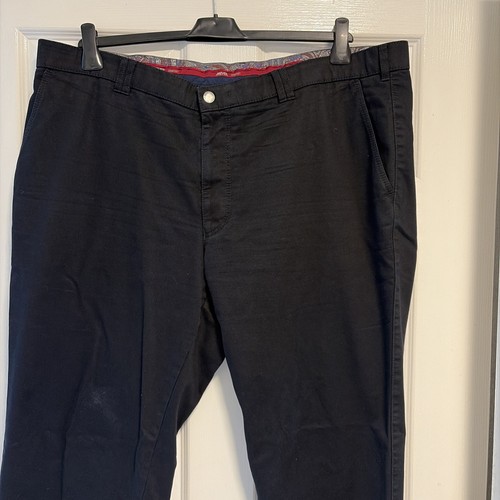 Men black chino trousers - men's,