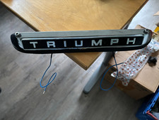 Triumph Spitfire GT6 Stag Rear Number Plate Light Unit light plinth