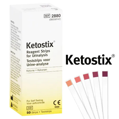 Ketostix ketone test sticks - ketostix, 50