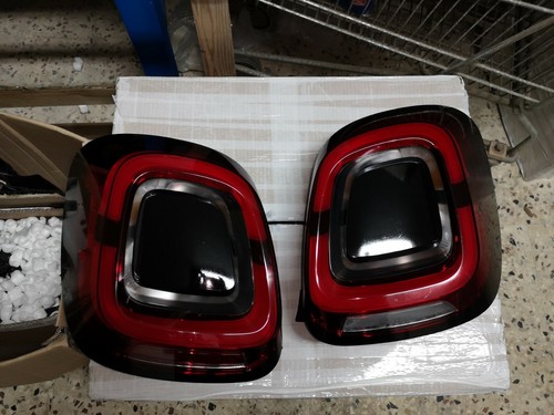 Pair headlights stop led - of,