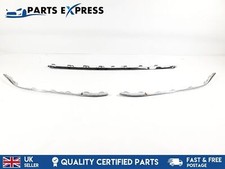 VOLKSWAGEN PASSAT B8 R-LINE 2015-2019 FRONT BUMPER CHROME TRIMS CENTRE L + R