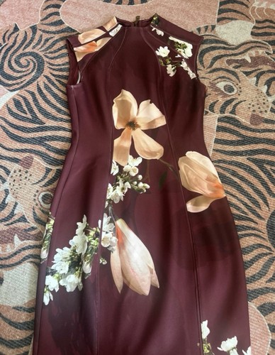 Ted baker burgundy floral - ted,