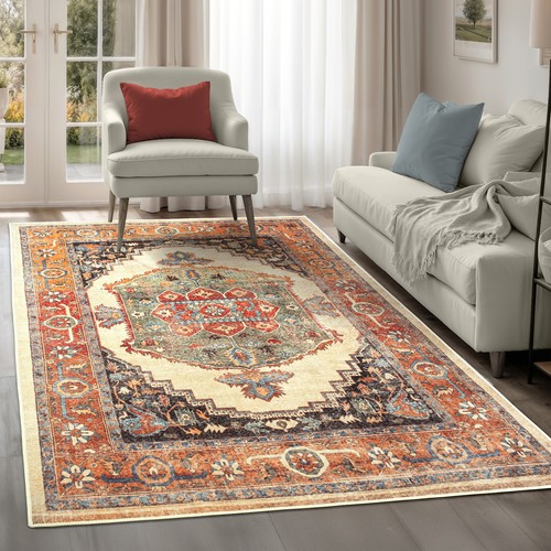 Artyrugs machine washable rug - machine,