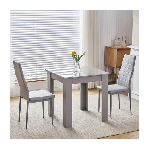 Wood dining table 75cm - dining, 2