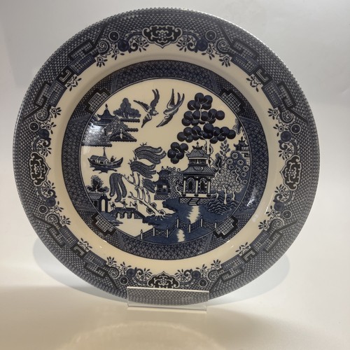 Churchill willow dinner plate - churchill,