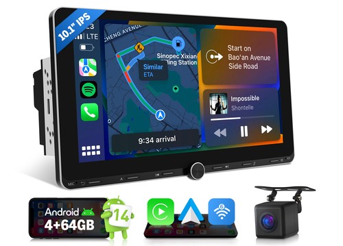 Double din car - 10.1",