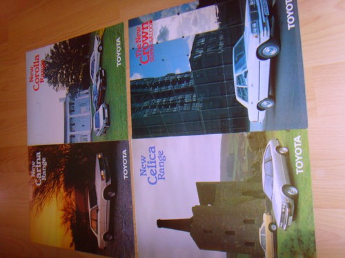 Car brochures 1979 toyota - car,