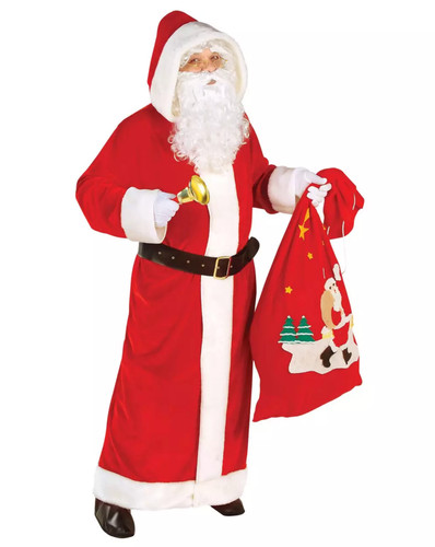 Long santa clause coat robe - long,