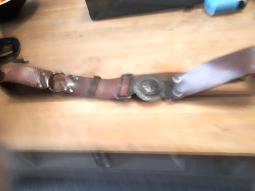 Vintage boy scouts - boy, belt