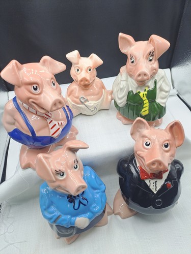 Full set natwest pigs - 5,