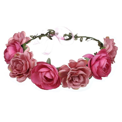 Flower headpiece hair wreath - hair,