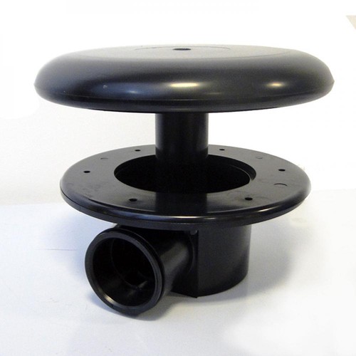 Large sump bottom - bottom, drain