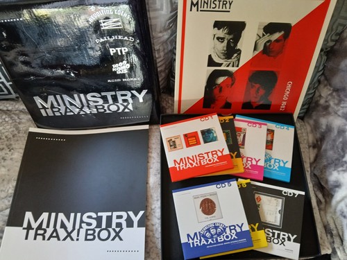 Ministry trax box - 1, 7cd's
