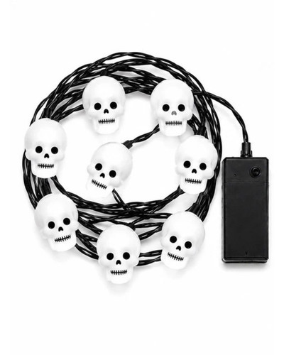 Haunted house led skull - haunted,