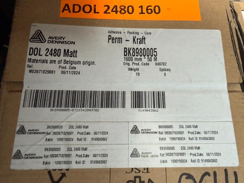 Avery dennison dol 2480 matt - dol,