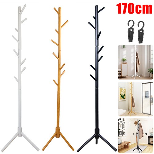 Wooden coat stand rack - coat,