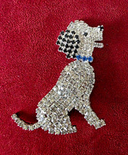Butler & Wilson brooch dog