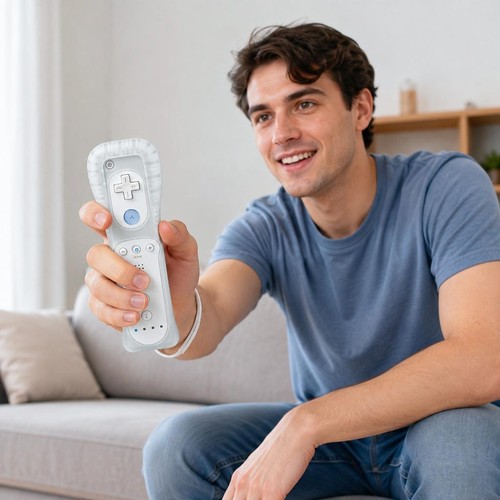 White remote controller - white,