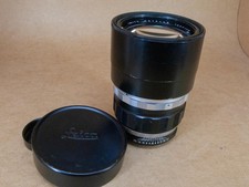 Leitz Leica 200mm 1:4 Telyt-V Lens II 1958 & Caps