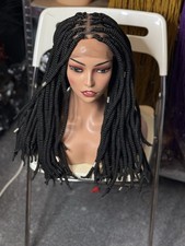 Brazilian wool braided wig