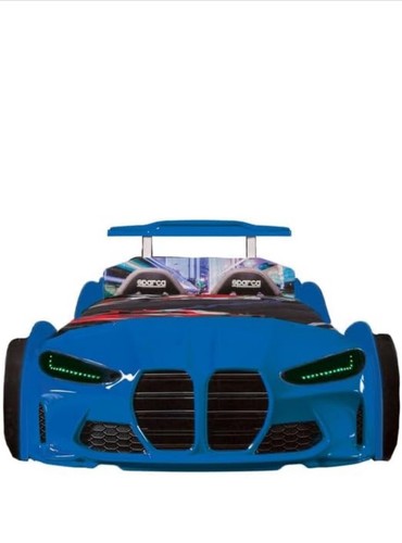 Car bed for boys racing - bed,