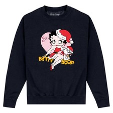 Betty Boop Unisex Adult Heart Sweatshirt  PN545