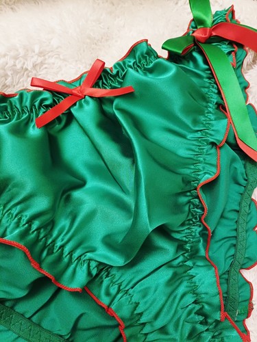Luxury girly silky green satin - luxury,