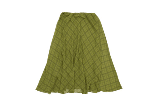 Women maxi skirt green - m&s,