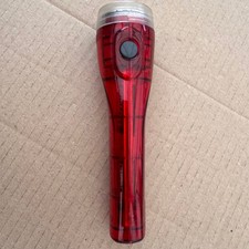 Vintage Incandescent  Ever Ready Torch - 2AA - Transparent Red