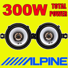 ALPINE 8cm 3.5inch 3.5" 2 CAR DASH DOOR SHELF SPEAKERS SXE-0825S 150W 2WAY NEW