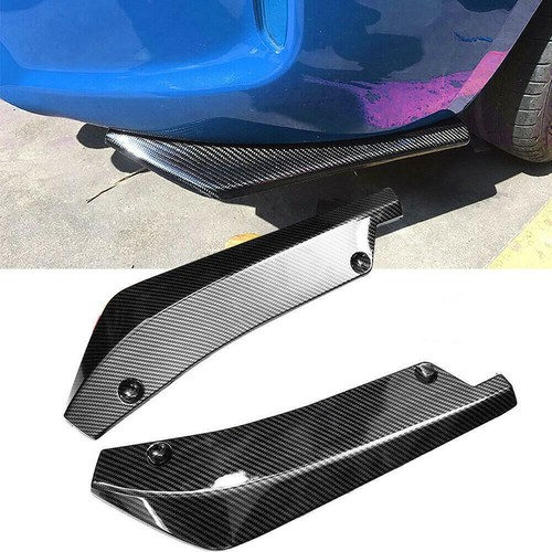 2pcs carbon fiber rear - carbon,