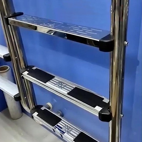 Pool ladder pedal stainless - pool,