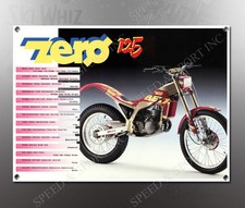 VINTAGE BETA ZERO 125 IMAGE BANNER NOS IMAGE REPRODUCTION