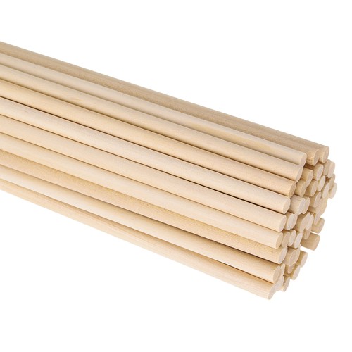 100pcs 6 inch wooden - 100pcs, 3/16