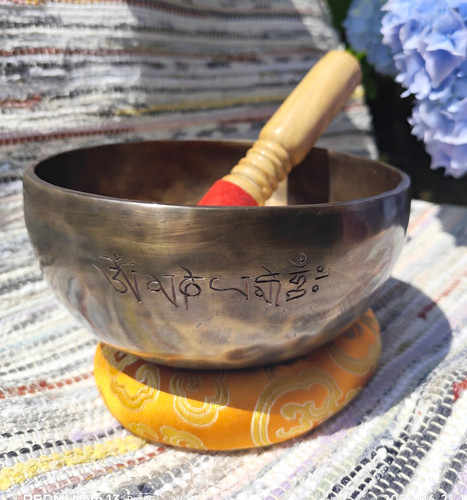 Hand hammered tibetan full - hammered,