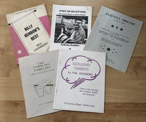 Vintage magic books - vintage,