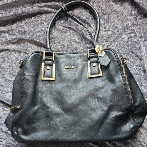 Bessie london black handbag - bessie,